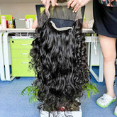 10A Custom HD/Transparent Frontal Raw Hair Wig Loose Wave